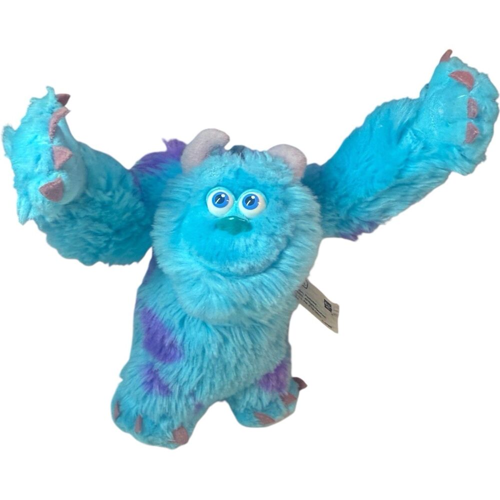 Sully Monsters Inc. Posable Plush 6” 2001 Hasbro Disney Pixar Stuffed Animal Toy